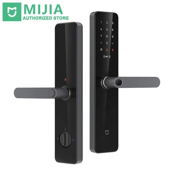Xiaomi Mijia Smart Door Lock Smart lock Fingerprint Password NFC Bluetooth Unlock Detect Alarm Work Mi Home App Control
Xiaomi Mijia Smart Door Lock Smart lock Fingerprint Password NFC Bluetooth Unlock Detect Alarm Work Mi Home App Control