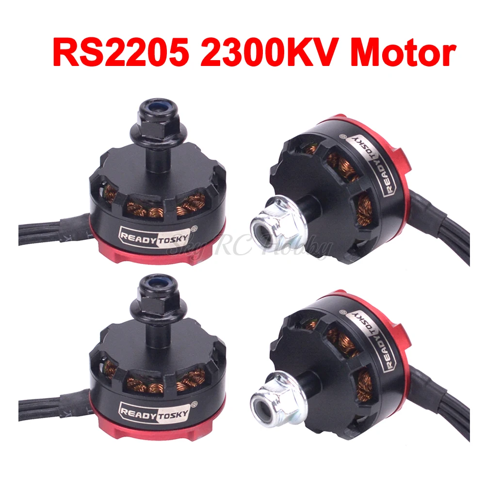 Фото RS2205 2205 2300KV CW CCW бесщеточный двигатель 3 4S для квадрокоптера Chameleon - купить