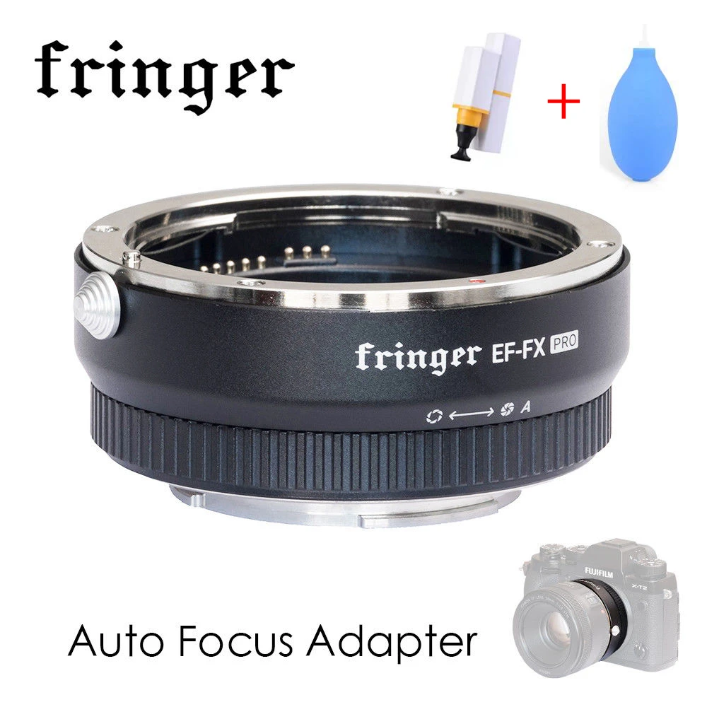 

Fringer EF-FX PRO Auto Focus Mount Adapter Built-in Electronic Aperture for Canon EOS Tamron Sigma Lens to Fujifilm FX Mirroless