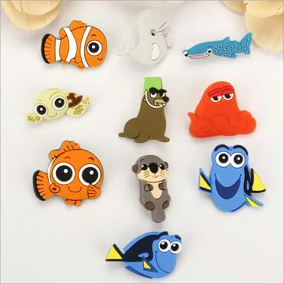 Creative cartoon PVC badges Children's brooch beautiful safety pins Finding Nemo badges
Creative cartoon PVC badges Children's brooch beautiful safety pins Finding Nemo badges