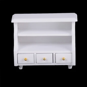New 1:12 Scale Furniture Kitchen Bathroom White Cabinet Chest Cupboard Wooden Toys for Bjd for doll Dollhouse Miniatures
New 1:12 Scale Furniture Kitchen Bathroom White Cabinet Chest Cupboard Wooden Toys for Bjd for doll Dollhouse Miniatures