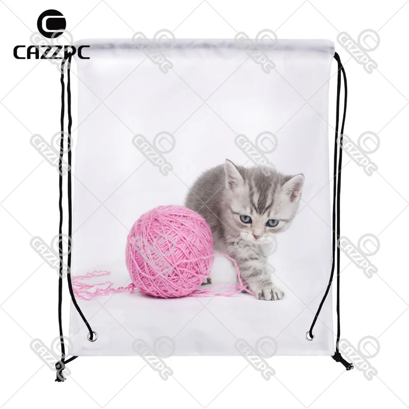 Lovely cat Pink Wool Pattern High Quality Print Custom individual Nylon fabric Drawstring Backpack gift bag
Lovely cat Pink Wool Pattern High Quality Print Custom individual Nylon fabric Drawstring Backpack gift bag