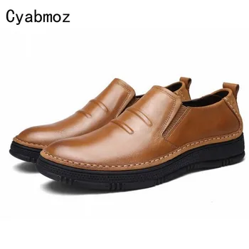 New Arrival Round Toe Thick Bottom Men Casual Shoes Street Vintage Fashion Solid Color Slip-on Loafers Platform Walking Shoe Man
New Arrival Round Toe Thick Bottom Men Casual Shoes Street Vintage Fashion Solid Color Slip-on Loafers Platform Walking Shoe Man