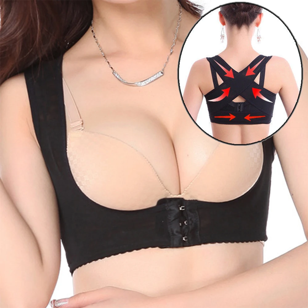 Adjustable Breast Back Support Belt Women Adult Posture Corrector Corset Shoulder Brace Beauty Chest Support Correction Shaper
Adjustable Breast Back Support Belt Women Adult Posture Corrector Corset Shoulder Brace Beauty Chest Support Correction Shaper