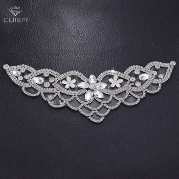 10pcs Iron on rhinestones clothing neckline patches for wedding dress hot fix flower accessories for women garment DIY sewing 
10pcs Iron on rhinestones clothing neckline patches for wedding dress hot fix flower accessories for women garment DIY sewing