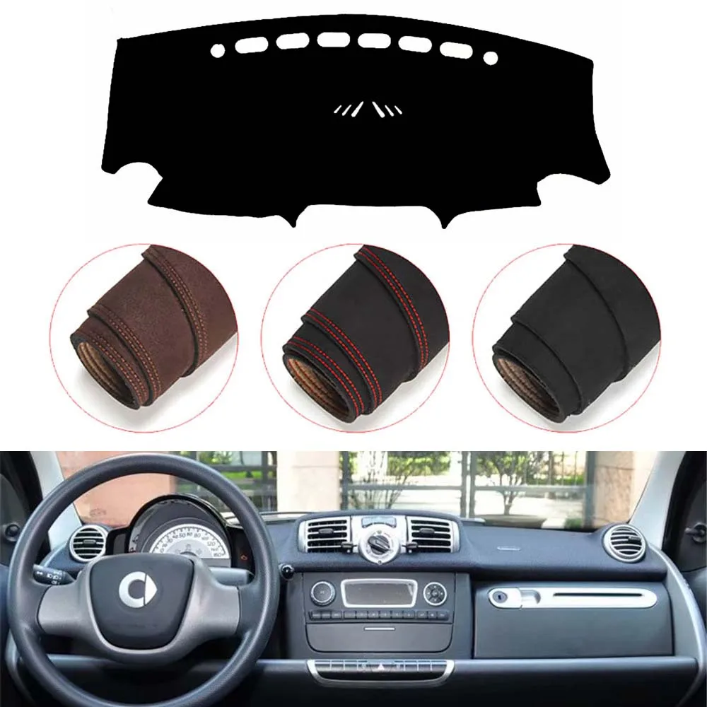 Console Dashboard Suede Mat Protector Sunshield Cover Fit For Smart Fortwo W451 2007-2014
Console Dashboard Suede Mat Protector Sunshield Cover Fit For Smart Fortwo W451 2007-2014