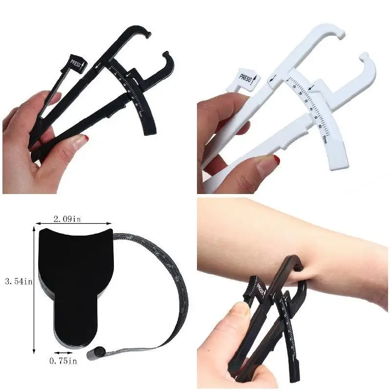 Body Fat Caliper Tester Skinfold Measurement Health Care Tool Clamp Analyzer For Fitness ASD88
Body Fat Caliper Tester Skinfold Measurement Health Care Tool Clamp Analyzer For Fitness ASD88