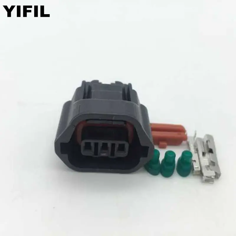 5pcs/lot 3 Pin/Way Female EVO Mivec Cam Camshaft Sensor Auto Sealed Connector Plug For Mitsubishi Nissan Qashqai 7283-8730-30
5pcs/lot 3 Pin/Way Female EVO Mivec Cam Camshaft Sensor Auto Sealed Connector Plug For Mitsubishi Nissan Qashqai 7283-8730-30