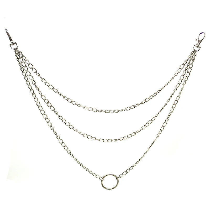 Ring Three Strands Trendy Waist Wallet Chain Pants Key Chain Jeans Metal Key Chains Punk Keychain Clothing Accessories Jewelry
Ring Three Strands Trendy Waist Wallet Chain Pants Key Chain Jeans Metal Key Chains Punk Keychain Clothing Accessories Jewelry
