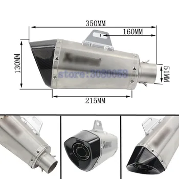 OD: 51mmUniversal Motorcycle Exhaust Universal Stainless Steel Motorbike Exhaust Pipe for ER6N z750 fz6 crf 230 gy6
OD: 51mmUniversal Motorcycle Exhaust Universal Stainless Steel Motorbike Exhaust Pipe for ER6N z750 fz6 crf 230 gy6