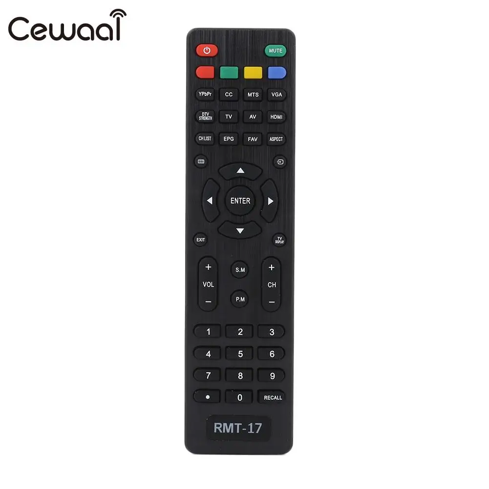 RMT-17 Remote Button Infrared Portable RMT-17 Controller Televison LED Tv Black HDTV Waterproof Handheld
RMT-17 Remote Button Infrared Portable RMT-17 Controller Televison LED Tv Black HDTV Waterproof Handheld