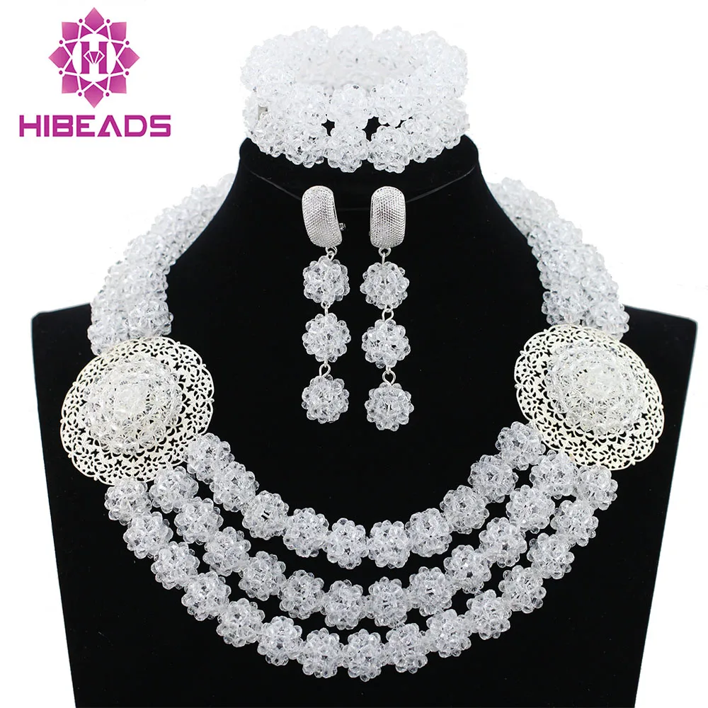 Pure White Crystal Balls Women Party Jewelry Set Silver Plated Nigerian Wedding African Beads Jewelry Sets Free Shipping ABK989
Pure White Crystal Balls Women Party Jewelry Set Silver Plated Nigerian Wedding African Beads Jewelry Sets Free Shipping ABK989