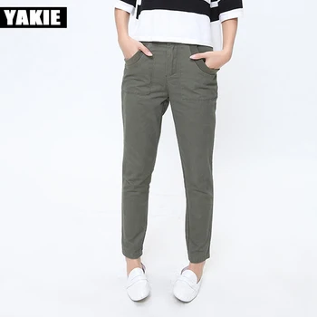 YAKIE high waist harem pants women pants capri Plus size XXXL elastic pockets solid loose casual pants pantalon femme
YAKIE high waist harem pants women pants capri Plus size XXXL elastic pockets solid loose casual pants pantalon femme