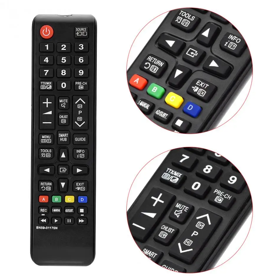 Universal BN59-01175N Remote Control Smart TV Controller Replacement BN59-01175N For Samsung
Universal BN59-01175N Remote Control Smart TV Controller Replacement BN59-01175N For Samsung