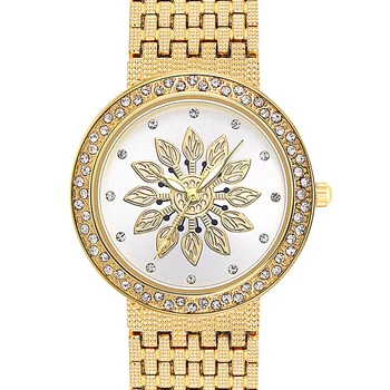 New luxury Watch for Women Metal Bracelet Style Flower Patten Dial Crystal Case Quartz Clock Top Quality wholesale free shipping
New luxury Watch for Women Metal Bracelet Style Flower Patten Dial Crystal Case Quartz Clock Top Quality wholesale free shipping