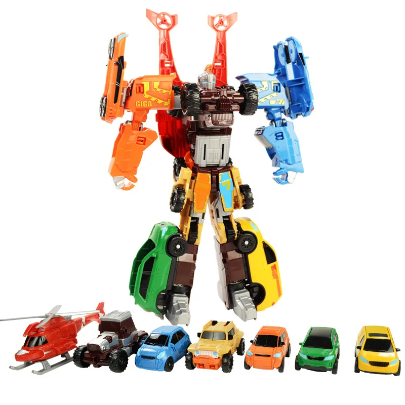 Transformation Robot Toy Anime Tobot Character 7 Cars Merge Deformation Robot Model Childs Toys
Transformation Robot Toy Anime Tobot Character 7 Cars Merge Deformation Robot Model Childs Toys
