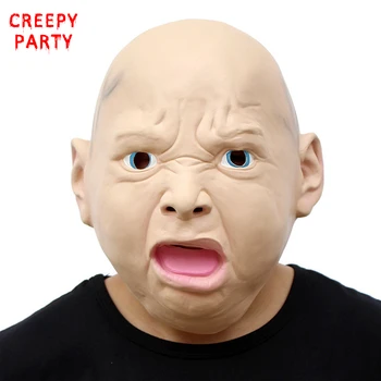 Angry Baby Mask Realistic Latex Party Mask Funny Halloween Adult Cosplay Costume Masquerade Masks
Angry Baby Mask Realistic Latex Party Mask Funny Halloween Adult Cosplay Costume Masquerade Masks