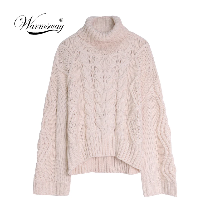 Women Turtleneck Sweaters Autumn Winter 2019 Pull Jumpers European Casual Twist Warm Sweaters Female oversized sweater C-394
Women Turtleneck Sweaters Autumn Winter 2019 Pull Jumpers European Casual Twist Warm Sweaters Female oversized sweater C-394
