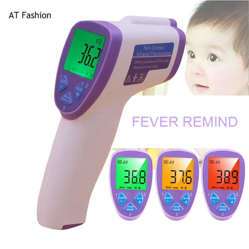 

Diagnostic-tool Digital Thermometer For Baby Adult Non Contact Infared Thermometer Body Temperature Measure 3-Color Backlight