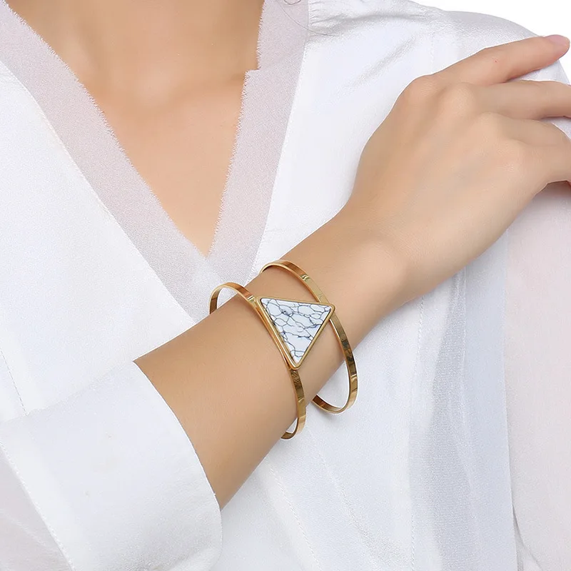 Women's nail cuff bracelet titanium steel fashion bracelet jewelry stainless steel titanium steel white White pin bracelet VB953
Women's nail cuff bracelet titanium steel fashion bracelet jewelry stainless steel titanium steel white White pin bracelet VB953