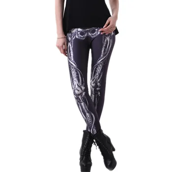 DOUBCHOW Womens Black Skeleton 3D Printing Leggings Pants 2018 Maiden Teenagers Spandex Shiny Leggings Skinny Footless Plus Size
DOUBCHOW Womens Black Skeleton 3D Printing Leggings Pants 2018 Maiden Teenagers Spandex Shiny Leggings Skinny Footless Plus Size