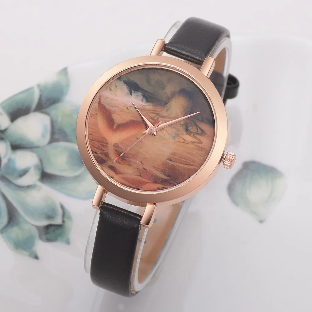 Lvpai Women Watch Casual Mermaid Printed Watches Faux Leather Bracelet Roman Business Quartz Wristwatch Relogio feminino 2018 Ff
Lvpai Women Watch Casual Mermaid Printed Watches Faux Leather Bracelet Roman Business Quartz Wristwatch Relogio feminino 2018 Ff