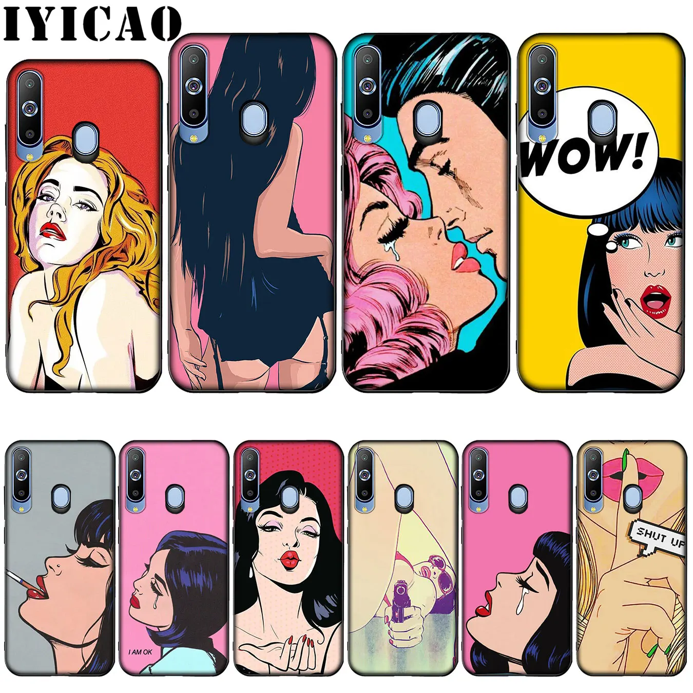 IYICAO pop art comic Coque Silicone Soft Case for Samsung Galaxy A10 A30 A40 A50 A70 M10 M20 M30 Cover
IYICAO pop art comic Coque Silicone Soft Case for Samsung Galaxy A10 A30 A40 A50 A70 M10 M20 M30 Cover