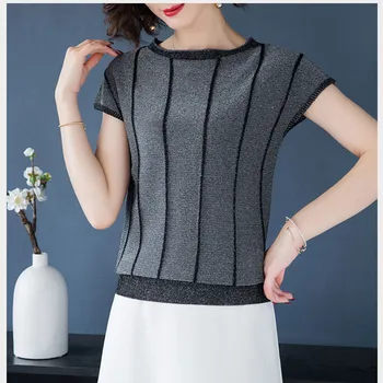 Sleeveless Women Summer Tops For 2019 Knitted Fashion Shiny Pullovers Jumper Knitting Casual Pullovers Ladies
Sleeveless Women Summer Tops For 2019 Knitted Fashion Shiny Pullovers Jumper Knitting Casual Pullovers Ladies