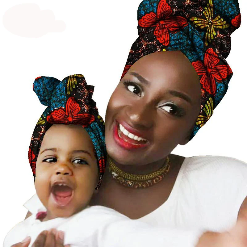 2PCS Parent-child African Head Wraps Women Girl Fashion African Print Head Tie Cotton Scarf Bazin Batik Ladies Head Wear
2PCS Parent-child African Head Wraps Women Girl Fashion African Print Head Tie Cotton Scarf Bazin Batik Ladies Head Wear