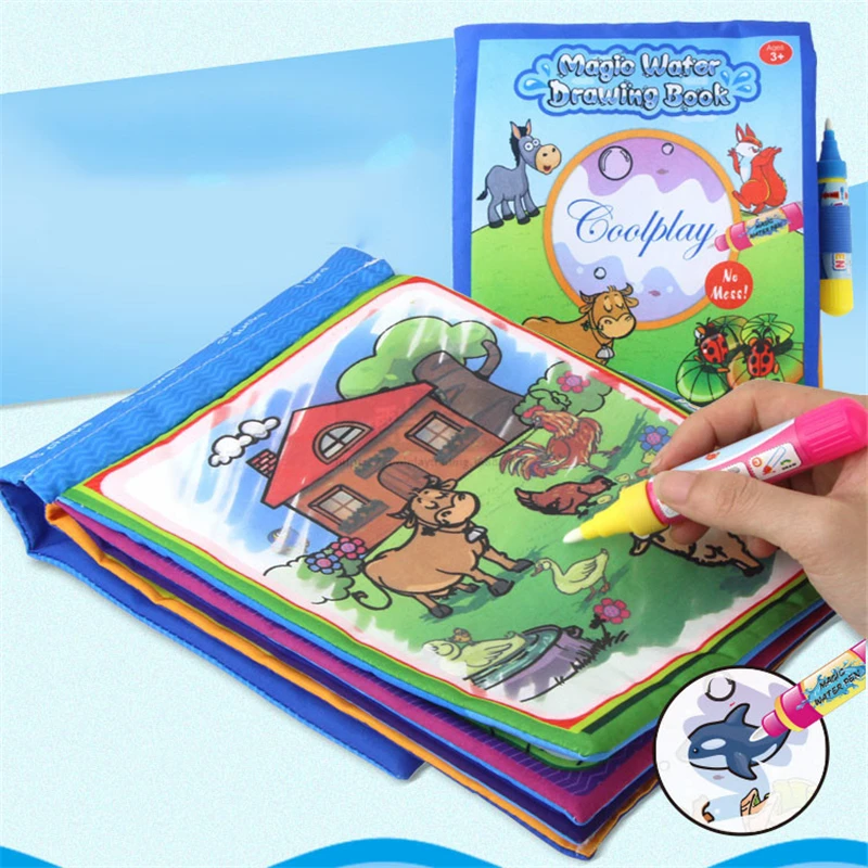 Water Coloring Cloth Books For Kids Drawing Books With 2 Water Drawing Pen Doodle Mat Learning Educational Toy For Children Gift
Water Coloring Cloth Books For Kids Drawing Books With 2 Water Drawing Pen Doodle Mat Learning Educational Toy For Children Gift