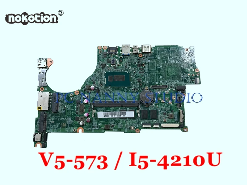 NOKOTION Mainboard NBMP211001 DAZRQMB18F0 for Acer aspire V5-573 V5-573G I5-4210U HD 4400 4GB RAM Laptop motherboard
NOKOTION Mainboard NBMP211001 DAZRQMB18F0 for Acer aspire V5-573 V5-573G I5-4210U HD 4400 4GB RAM Laptop motherboard