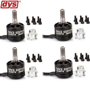4pcs/lot DYS SE1407 Race Edition 3600KV 2 CW 2CCW Brushless Motor for FPV Racing
4pcs/lot DYS SE1407 Race Edition 3600KV 2 CW 2CCW Brushless Motor for FPV Racing