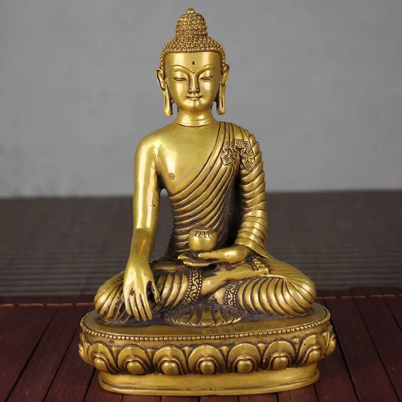New Antiques Bronze Buddha Collection Miscellaneous Simulation Antique Craft Gift Decoration 
New Antiques Bronze Buddha Collection Miscellaneous Simulation Antique Craft Gift Decoration