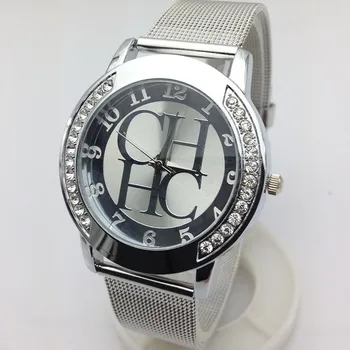 Zegarek Damski New Luxury Brand CH Men Women Quartz Watch Reloj Fashion Golden Silver Metal Mesh Crystal Ladies Dress Watch Часы
Zegarek Damski New Luxury Brand CH Men Women Quartz Watch Reloj Fashion Golden Silver Metal Mesh Crystal Ladies Dress Watch Часы