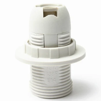 High Qaulity 1pcs Practical E14 Light Bulb Lamp Holder Pendant Socket Lampshade Ring
High Qaulity 1pcs Practical E14 Light Bulb Lamp Holder Pendant Socket Lampshade Ring
