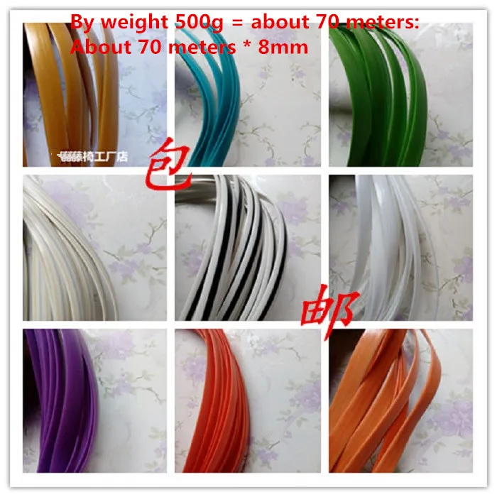 500g = about 70 meters: flat synthetic rattan weaving material plastic rattan for knit and repair chair table,synthetic rattan
500g = about 70 meters: flat synthetic rattan weaving material plastic rattan for knit and repair chair table,synthetic rattan