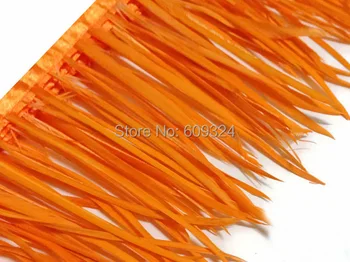 Spiky Goose Biots10 YARDS - orange 5-7inch wide Goose Biots Wholesale Feather Trim for costumes
Spiky Goose Biots10 YARDS - orange 5-7inch wide Goose Biots Wholesale Feather Trim for costumes