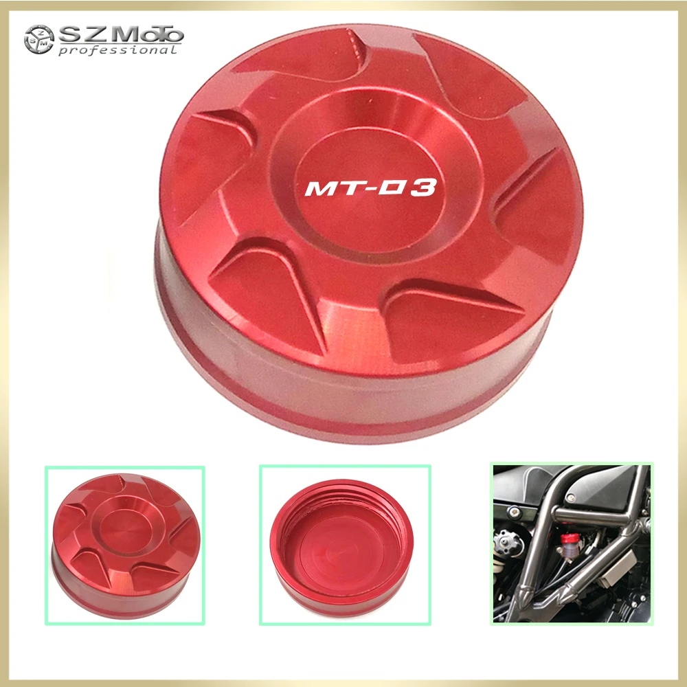 For YAMAHA MT-03 MT03 MT 03 660 2006-2012 2011 Rear Brake Reservoir Cover Motorcycle Master Cylinder Oil Fluid Cap With Logo
For YAMAHA MT-03 MT03 MT 03 660 2006-2012 2011 Rear Brake Reservoir Cover Motorcycle Master Cylinder Oil Fluid Cap With Logo
