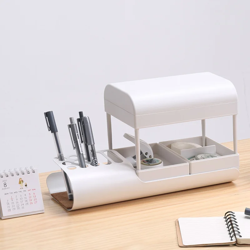 Creative Nordic Minimalist Multi-layer Drawer Office Stationery Desktop Organizer Multifunction Pen Holder Cosmetic Storage Rack
Creative Nordic Minimalist Multi-layer Drawer Office Stationery Desktop Organizer Multifunction Pen Holder Cosmetic Storage Rack