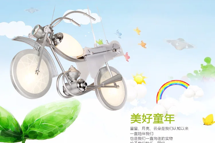 Modern Motorcycle Glass Pendant Light For Kids,children Cartoon Iron Light Fixture Scandinavian lamparas de techo colgante
Modern Motorcycle Glass Pendant Light For Kids,children Cartoon Iron Light Fixture Scandinavian lamparas de techo colgante