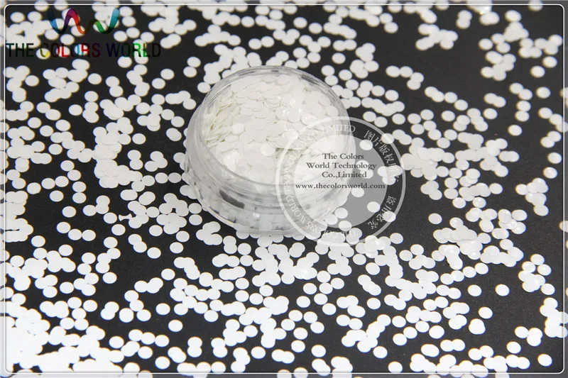 3MM Size Solid White Colors Dot Solvent resistant circle shapes glitter for nail gel nail polish Other art Decoration
3MM Size Solid White Colors Dot Solvent resistant circle shapes glitter for nail gel nail polish Other art Decoration