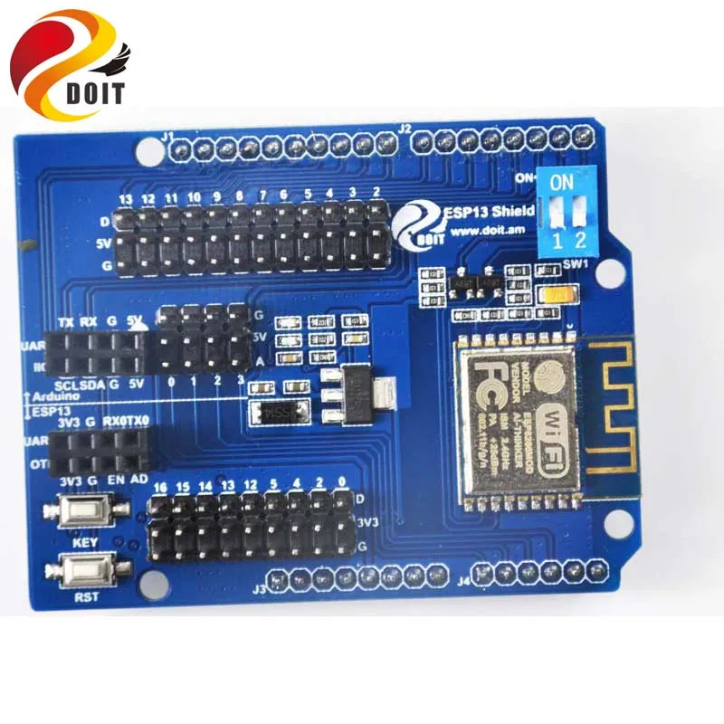10pcs/lot WiFi Shield Board For Arduino UNO R3 2560 From ESP8266 WiFi Web Sever Shield ESP-13 IoT DIY Development Board Kit
10pcs/lot WiFi Shield Board For Arduino UNO R3 2560 From ESP8266 WiFi Web Sever Shield ESP-13 IoT DIY Development Board Kit
