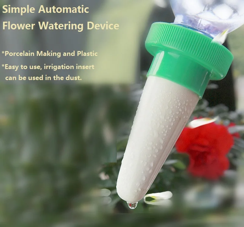 4pcs Ceramics Watering Kits Flower Self Watering Plant Porcelain Cone Watering Bottle Drip Irrigation Watering Garden Supplies
4pcs Ceramics Watering Kits Flower Self Watering Plant Porcelain Cone Watering Bottle Drip Irrigation Watering Garden Supplies