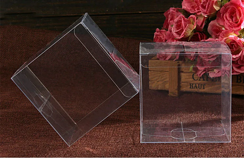 50pcs jewelry gift box clear boxes plastic box transparent storage pvc box packaging Display pvc boxen for wedding/christmas
50pcs jewelry gift box clear boxes plastic box transparent storage pvc box packaging Display pvc boxen for wedding/christmas