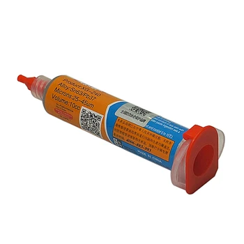 10cc Needle Shaped Xg z40 Solder Paste Flux Sn63 Pb37 25 to 45um Syringe to Mobile Phone BGA Repairing
10cc Needle Shaped Xg z40 Solder Paste Flux Sn63 Pb37 25 to 45um Syringe to Mobile Phone BGA Repairing