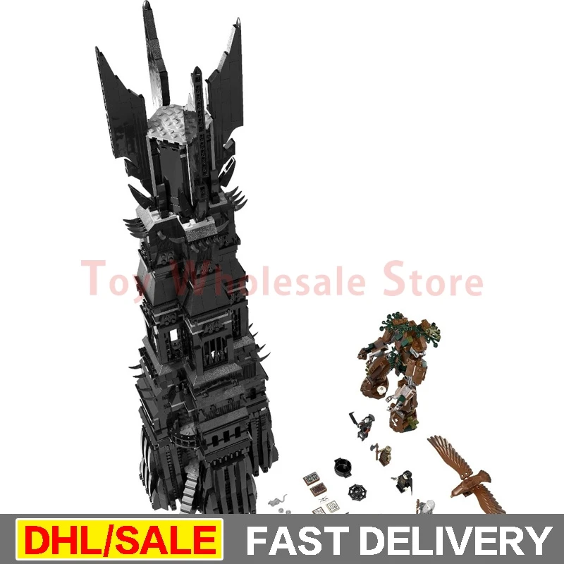 

LEPIN 16010 2430Pcs Lord of the Rings The Tower of Orthanc Model Building Kits Set Blocks Bricks le[ins Toys Gift Clone 10237