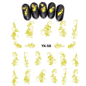 UPRETTEGO Gold/ Silver Water Stickers Metallic Nail Decals FLOWER VINTAGE SWIRL FLORAL ABSTRACT STRAMONIUM LAVENDER YK55-60
UPRETTEGO Gold/ Silver Water Stickers Metallic Nail Decals FLOWER VINTAGE SWIRL FLORAL ABSTRACT STRAMONIUM LAVENDER YK55-60