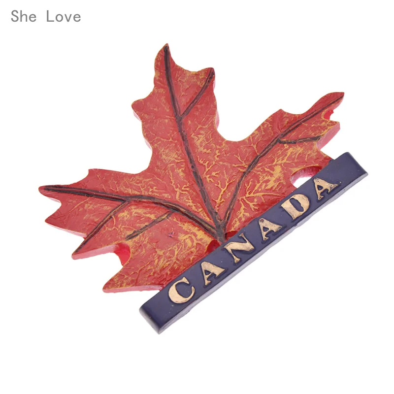 She Love Canada Maple Leaf Resin 3D Fridge Magnet Refrigerator Sticker Travel Gift Souvenir Decoration
She Love Canada Maple Leaf Resin 3D Fridge Magnet Refrigerator Sticker Travel Gift Souvenir Decoration