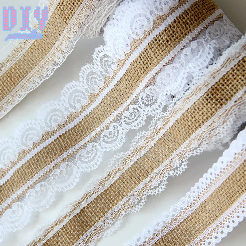 10M DIY Retro Natural Burlap Ribbon Lace Tape Trim Rustic Jute Garland Hessian Roll Wedding Party Decoration Craft
10M DIY Retro Natural Burlap Ribbon Lace Tape Trim Rustic Jute Garland Hessian Roll Wedding Party Decoration Craft