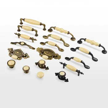 Bronze Door Handles Noble Antique Drawer Pulls Vintage Kitchen Cabinet Handles and Knobs Retro Furniture Handles
Bronze Door Handles Noble Antique Drawer Pulls Vintage Kitchen Cabinet Handles and Knobs Retro Furniture Handles